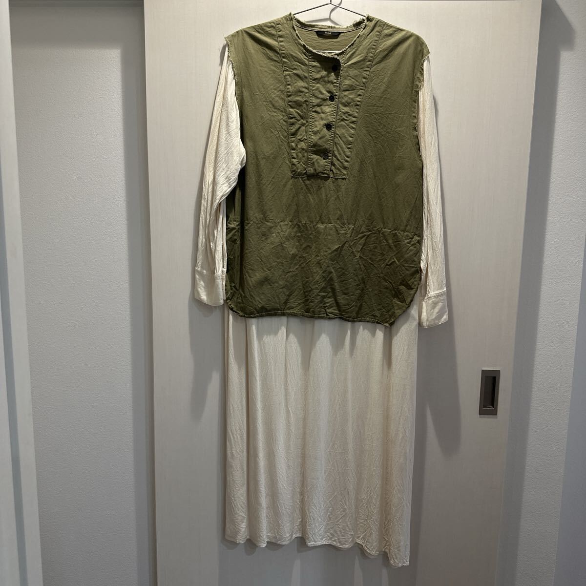 ジョンブル　johnbull ワンピース 体型カバー ロング丈_画像1