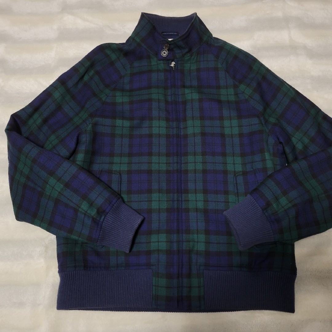 Brooks Brothers[ прекрасный товар / шерсть 100%] блузон черный часы 