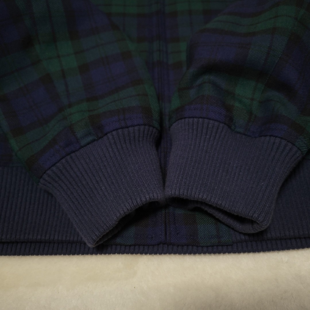 Brooks Brothers[ прекрасный товар / шерсть 100%] блузон черный часы 