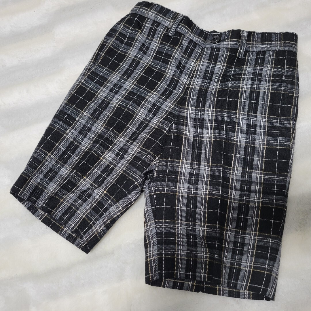 120cm COMME CA ISM フォーマルスーツ 紺ブレ 金ボタン_画像7