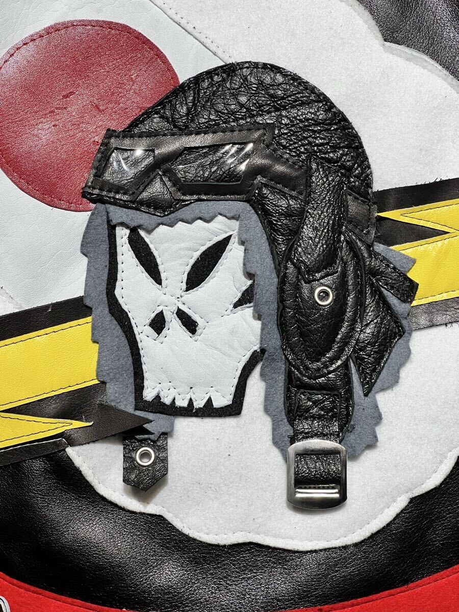 【即日発送】フライングジャケット（M）日の丸 検）ラロッカlarocka ジョンソンズ A2 レザージャケットの画像2