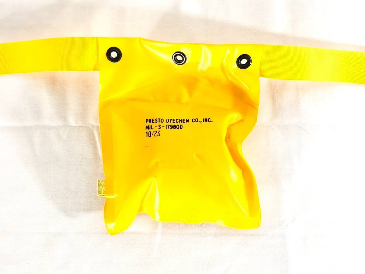 #【米軍放出品】未使用品 海上用染料マーカー 海上救難用シーダイマーカー 12個 救助 レスキュー Presto Dyechem (60)☆CK17S#25_画像5