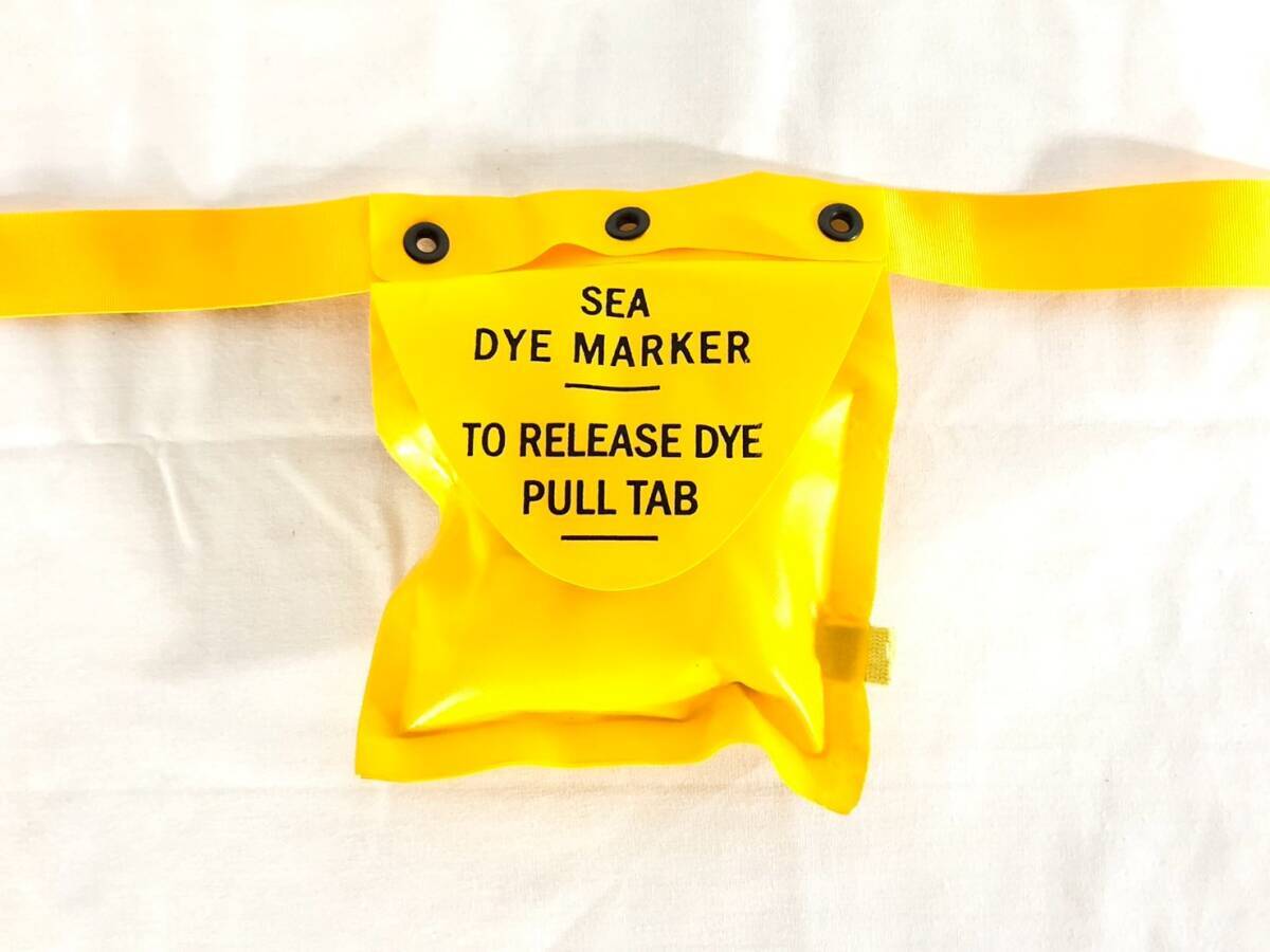 #【米軍放出品】未使用品 海上用染料マーカー 海上救難用シーダイマーカー 12個 救助 レスキュー Presto Dyechem (60)☆CK23I#25_画像3