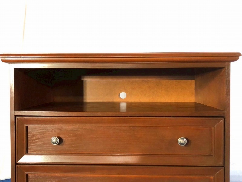 [ America мебель ]Thomasville AV шкаф Thomas Bill открытый Space есть 3 уровневый ящик Vintage вооруженные силы США освобождение (260)*BK10NK-2-W#25