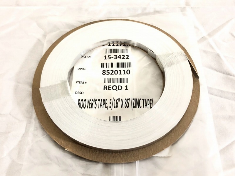 【米軍放出品】未使用品 帯鉄バンド 幅15.9mm×長さ61m×3巻/幅8mm×長さ26m×4巻 結束バンド ステンレス 梱包 (120) ☆BK21QK-W#25_画像4