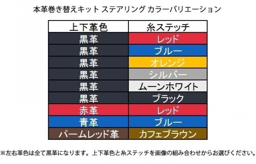 本革巻き替えキット ステアリング キャロル HB25S HB35S (H21.12～H27.01) マツダ Spiegel_画像5
