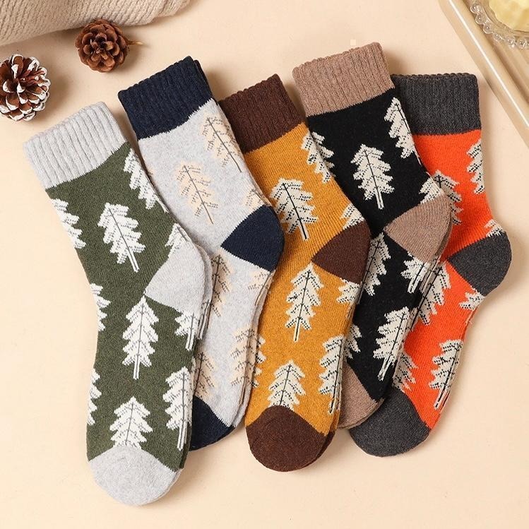 【５足セット】 靴下 ソックス 暖かい レディース 防寒靴下 1072_画像2