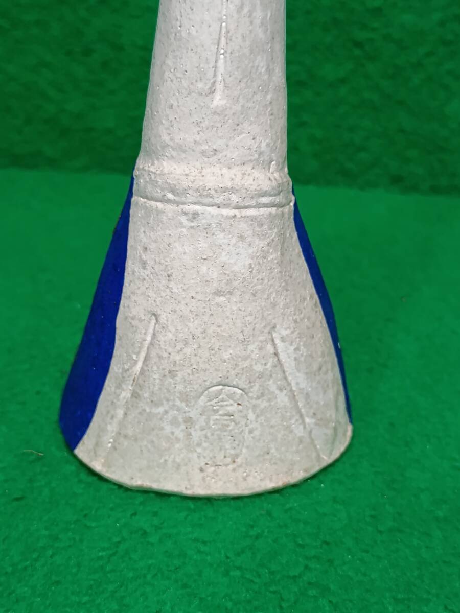 郷土玩具　土人形　東京・今戸焼　『月見兎』　うさぎ　白井靖二郎作　_画像4