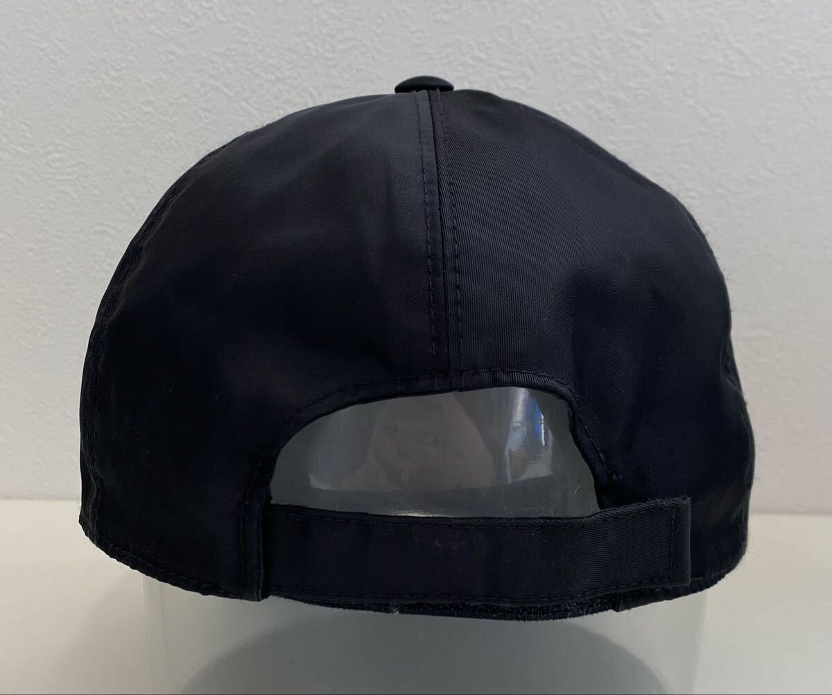 [PRADA] Prada колпак Baseball колпак 2HC274 2DMI шляпа XL черный 35
