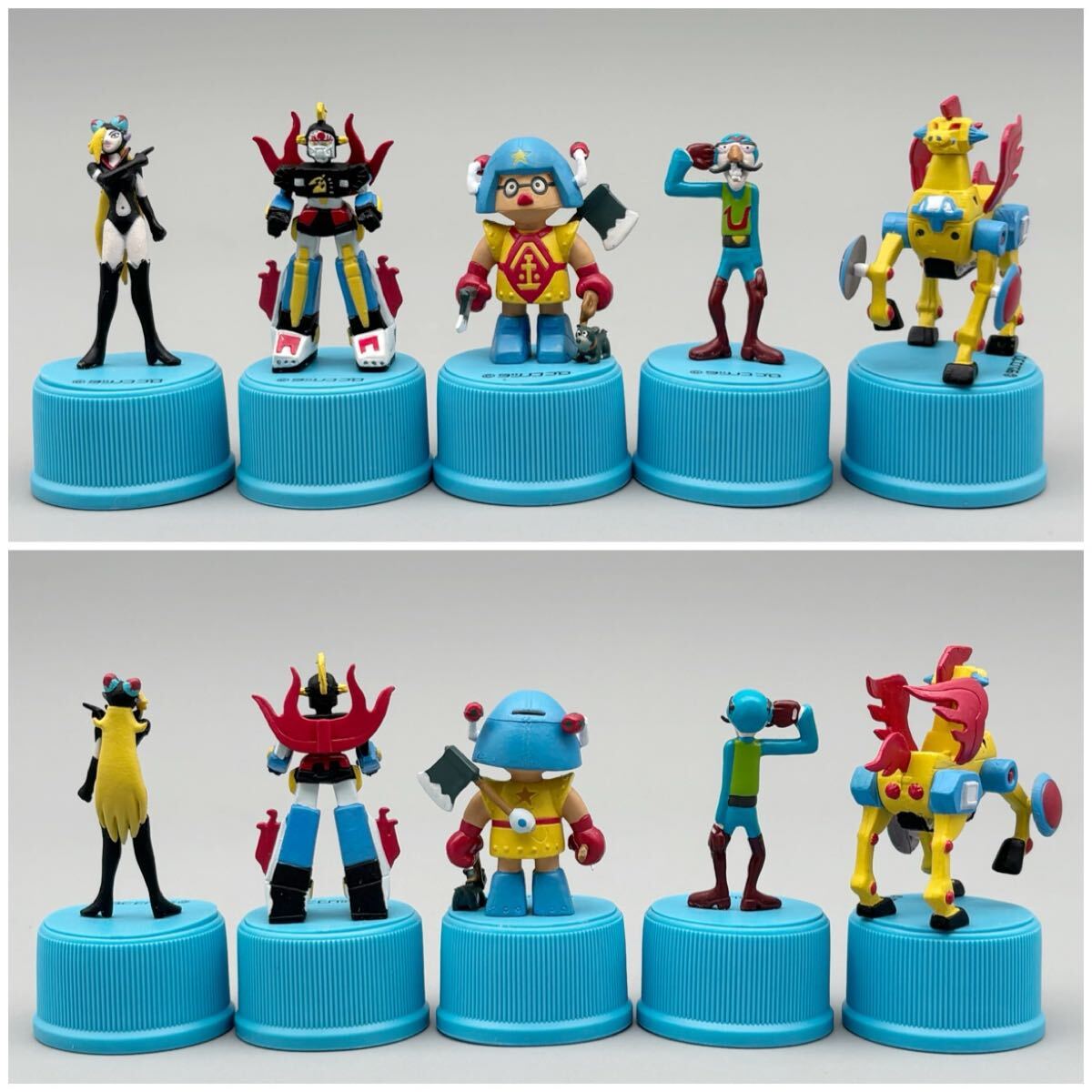 ユタカ タイムボカン ボトルキャップ コレクション 全30種 コンプリートセット まとめて タツノコプロ フィギュア _画像2