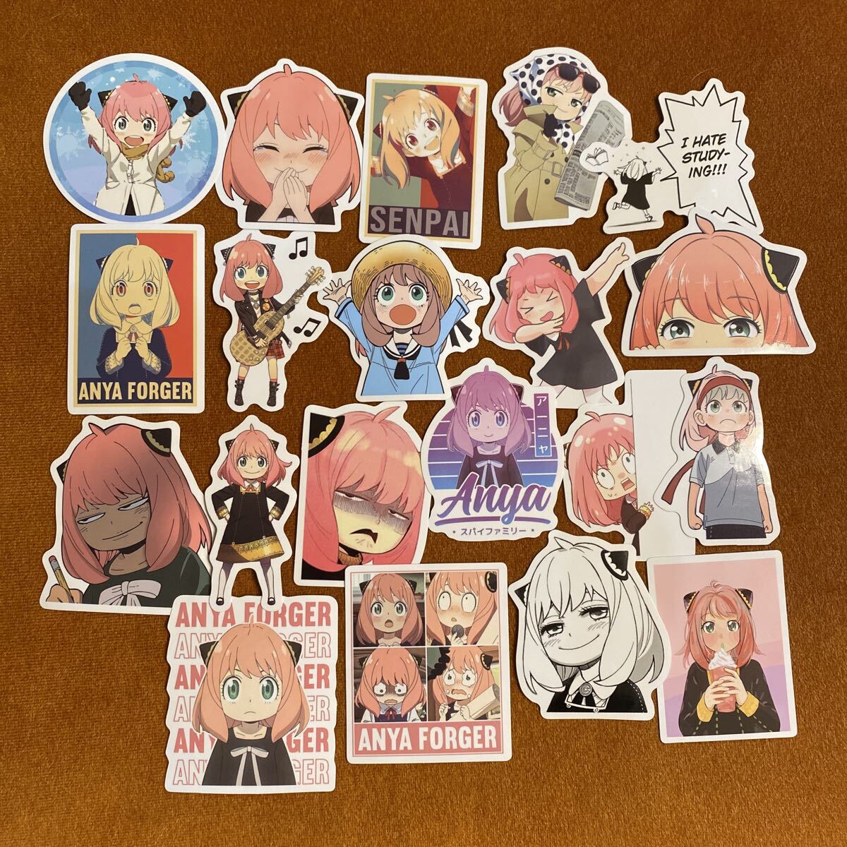 SPY FAMILY ステッカー シール アーニャ 20枚★_画像1