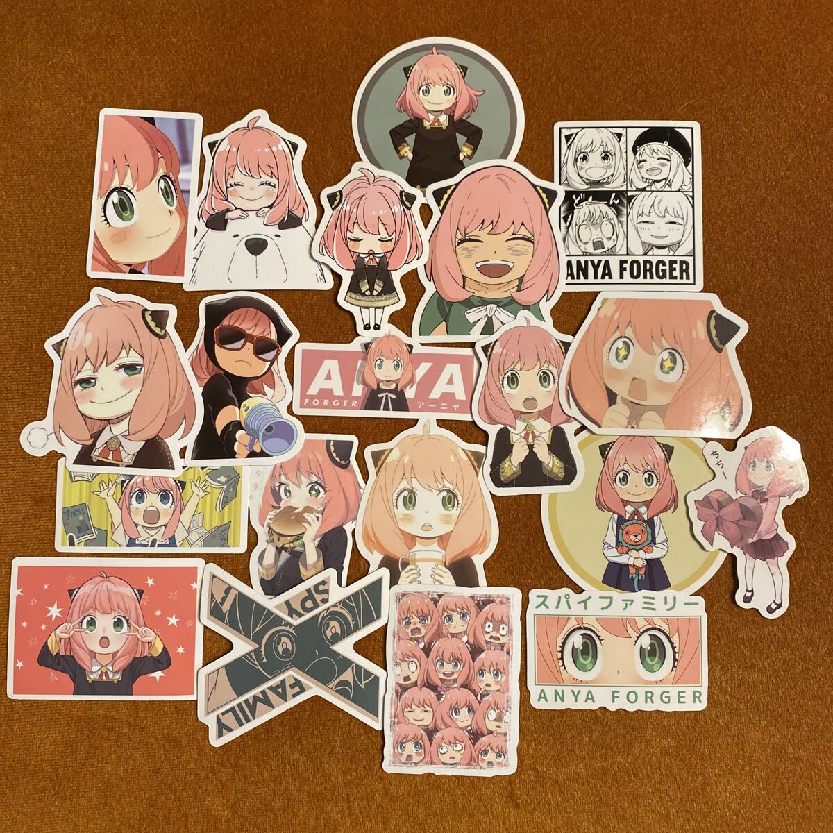 SPY FAMILY ステッカー シール アーニャ 20枚_画像1