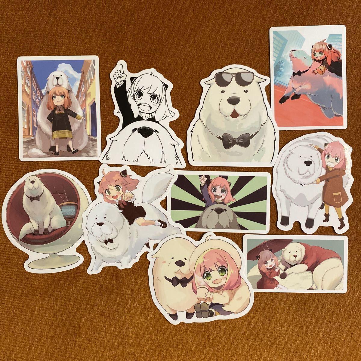 SPY FAMILY ステッカー シール 10枚_画像1