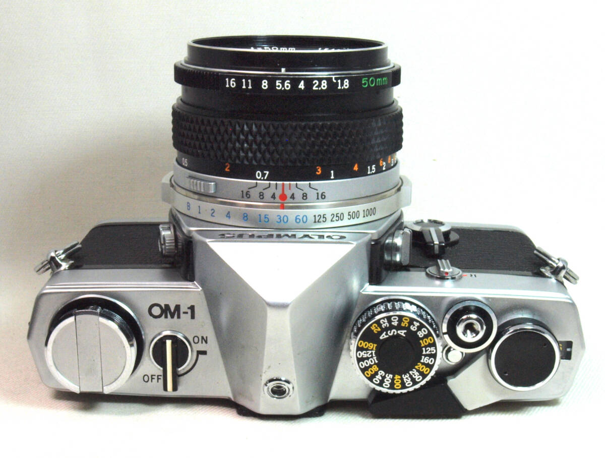 ★★★オリンパス OM-1 / OLYMPUS OM-1 (50mm F1.8付）☆整備・完動・美品☆_画像2
