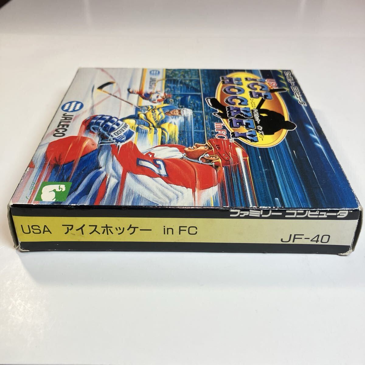 ファミコン USA アイスホッケー inFC 箱説付き ジャレコ_画像4