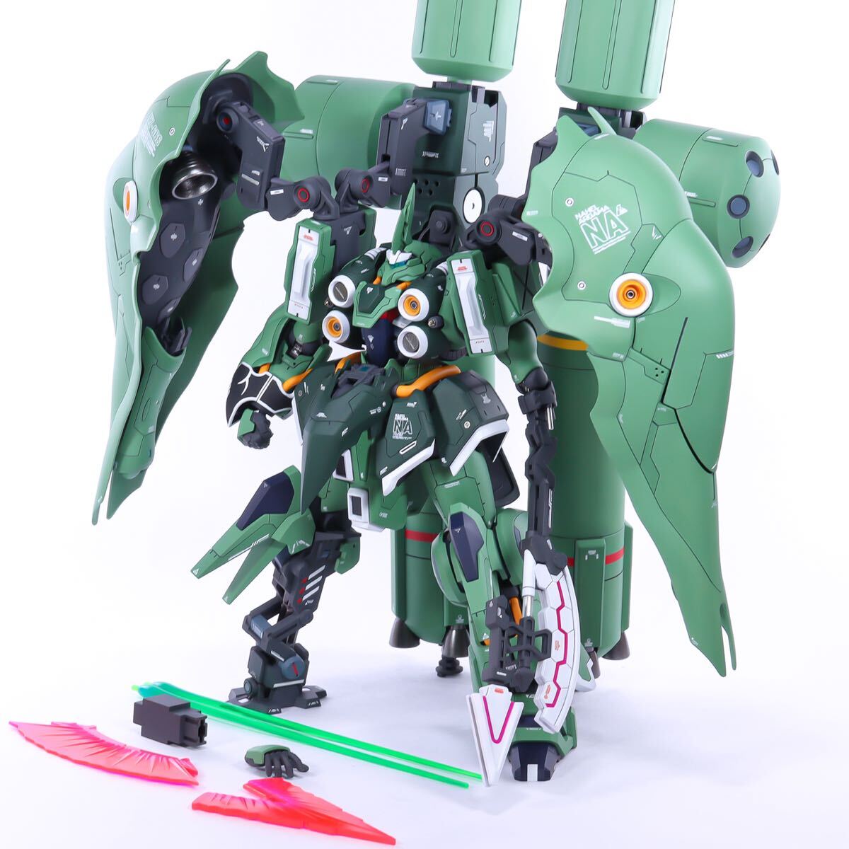 HG クシャトリヤ・リペアード 改修塗装済み完成品 ガンプラ_画像9