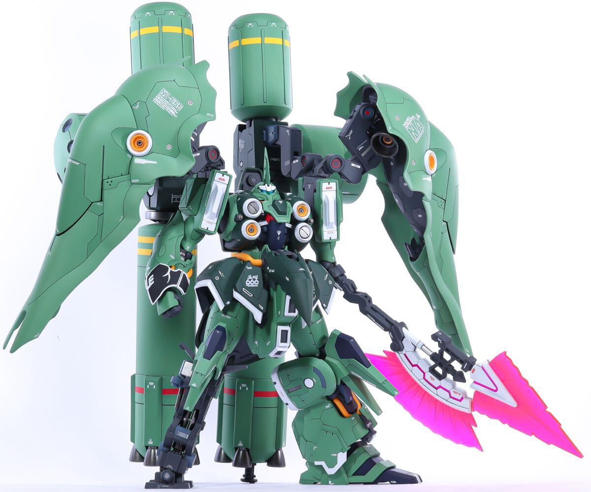 HG クシャトリヤ・リペアード 改修塗装済み完成品 ガンプラ_画像3