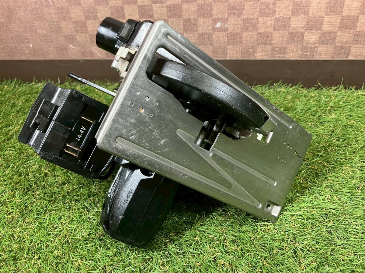 HITACHI 日立工機 14.4V 125mm コードレス チップソーカッタ CD14DSL2 充電器＋純正リチウムバッテリ1個 キング工具 【2069K】_画像6