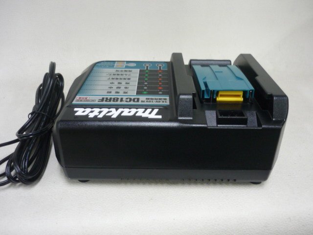 新品 マキタ makita 急速充電器 DC18RF USB端子付 14.4v-18v 即決送料無料（不可エリア有）_画像3