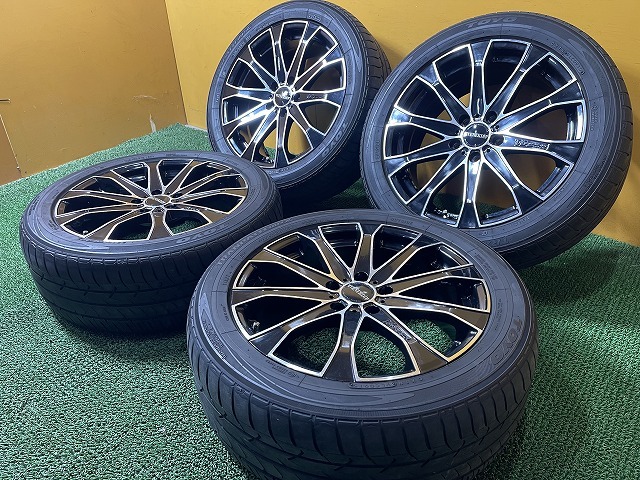 No.237　No.237　VENERDI　ヴェネルディ　Verezzo　ヴェレッツォ　18インチ　18×7.5J　5穴　PCD114.3　タイヤ付　4本　売切　160サイズ×4_画像2