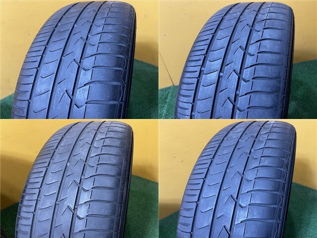 No.237 No.237 VENERDI ヴェネルディ Verezzo ヴェレッツォ 18インチ 18×7.5J 5穴 PCD114.3 タイヤ付 4本 売切 160サイズ×4_画像6