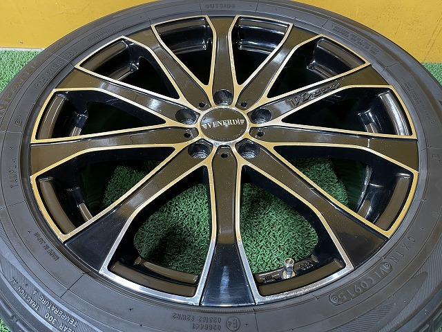 No.237　No.237　VENERDI　ヴェネルディ　Verezzo　ヴェレッツォ　18インチ　18×7.5J　5穴　PCD114.3　タイヤ付　4本　売切　160サイズ×4_画像7
