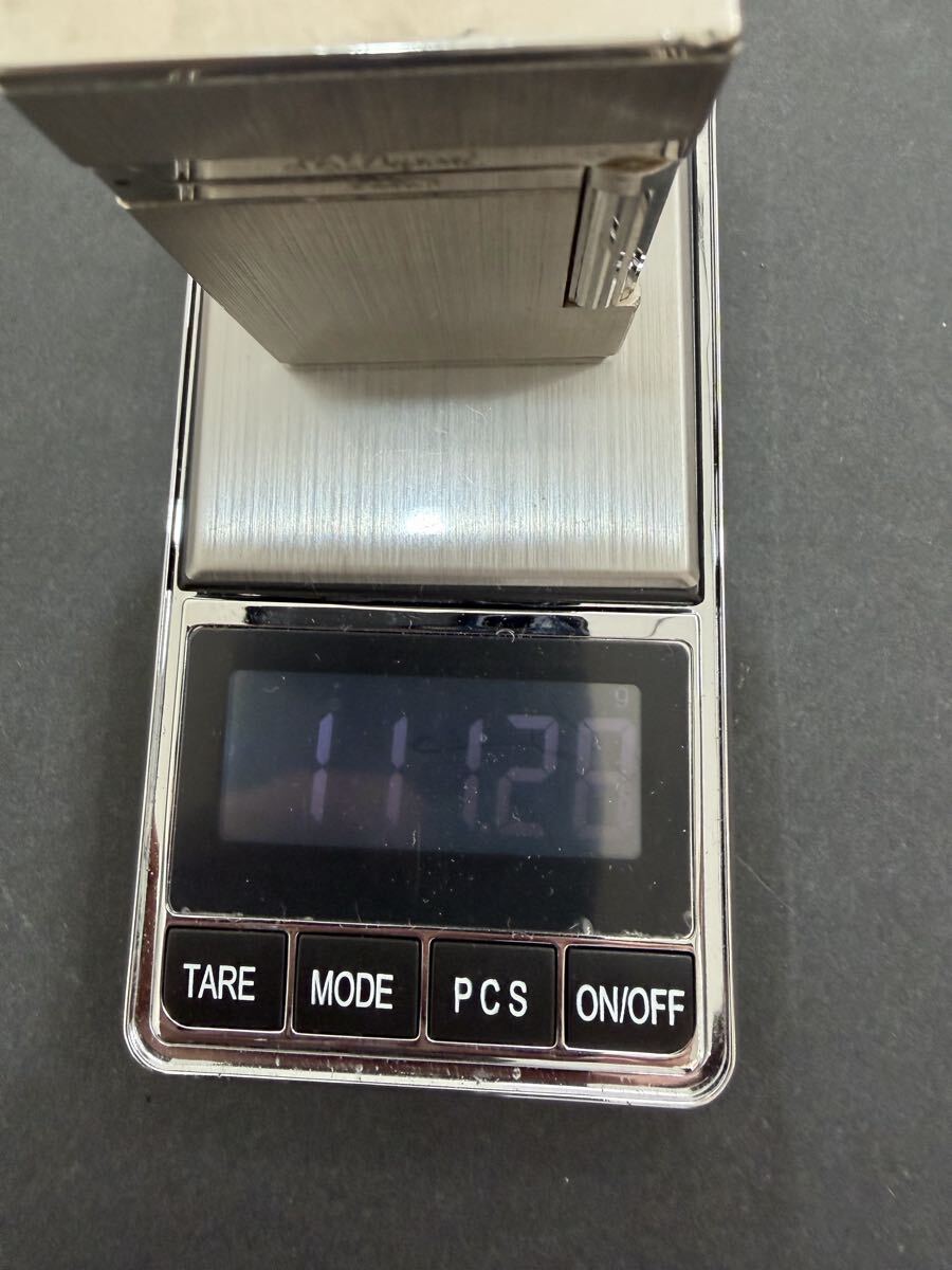 デュポン ガスライター S T 喫煙具 シルバー ローラー式 ライター シルバーカラー　一部破損品　1円スタート_画像9