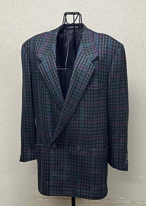 VERSACE/ヴェルサーチ、ジャンニのカシミアウールジャケット46です_画像5