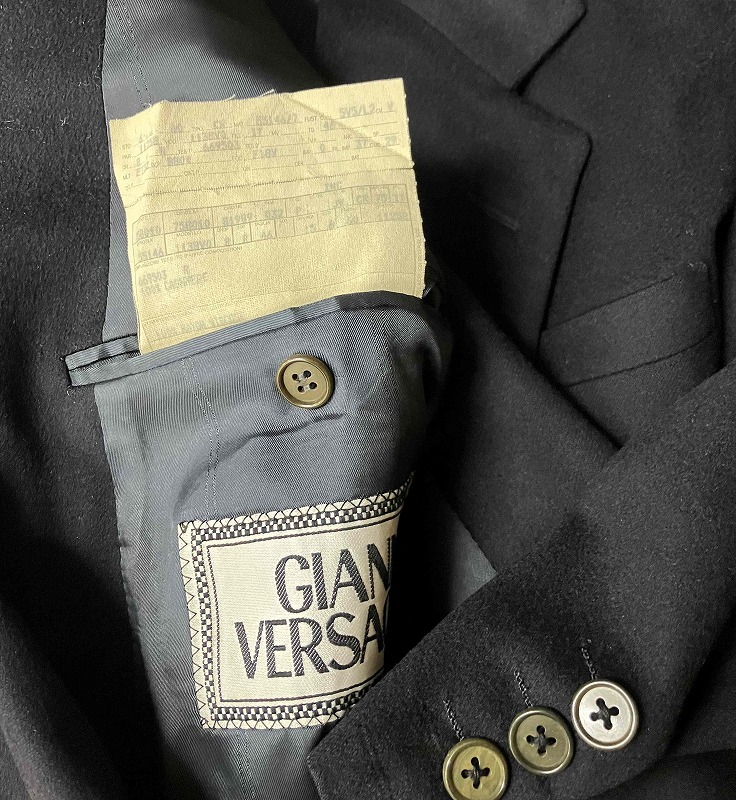 VERSACE/ヴェルサーチ、ジャンニのカシミア100％ジャケット46です_画像4