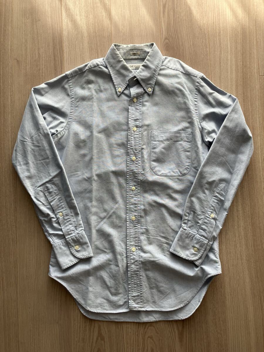 INDIVIDUALIZED SHIRTS オックスフォードBDシャツ /サックスブルー 15-32 / Made in USA_画像2