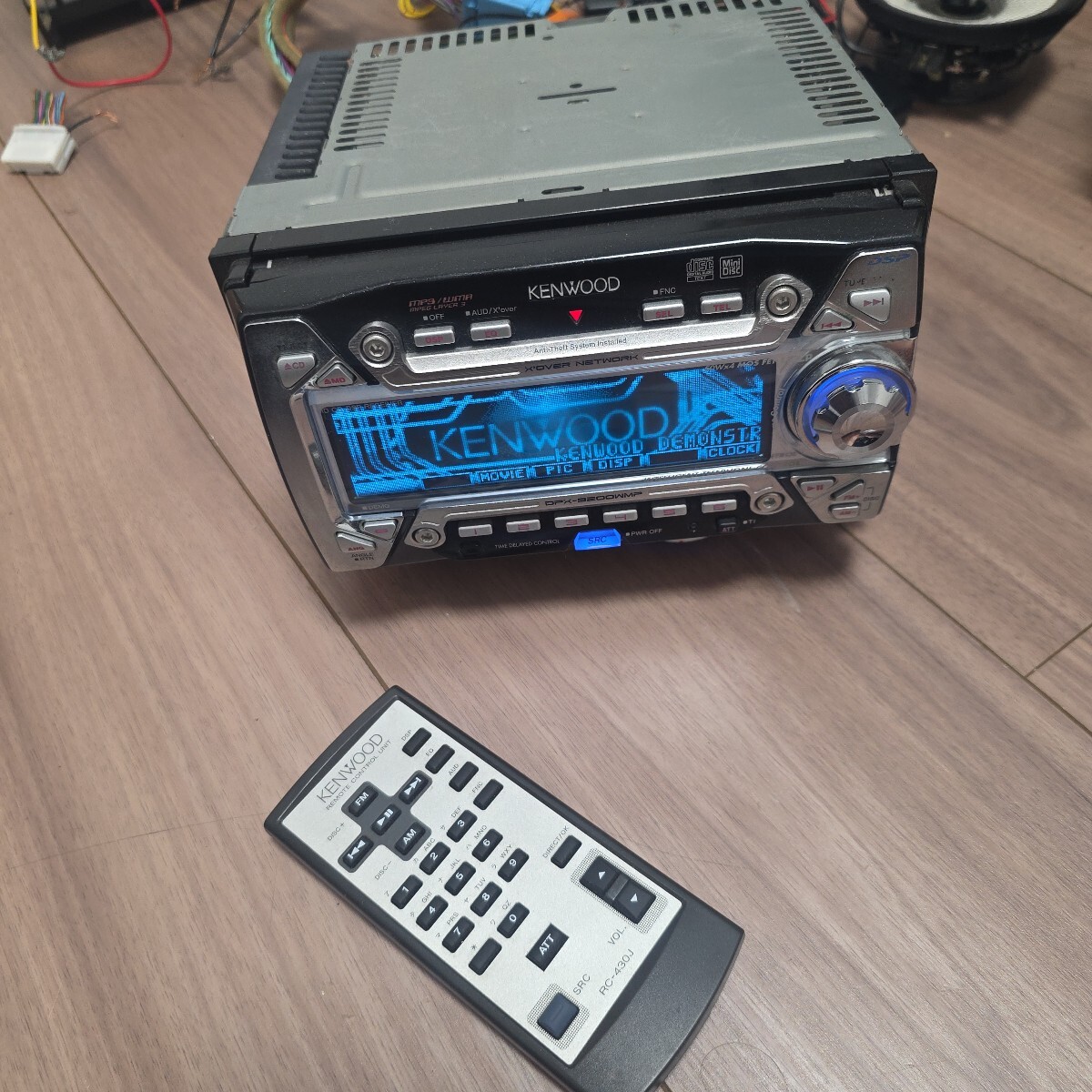 KENWOOD DPX-9200WMP CD MD プレーヤー_画像1