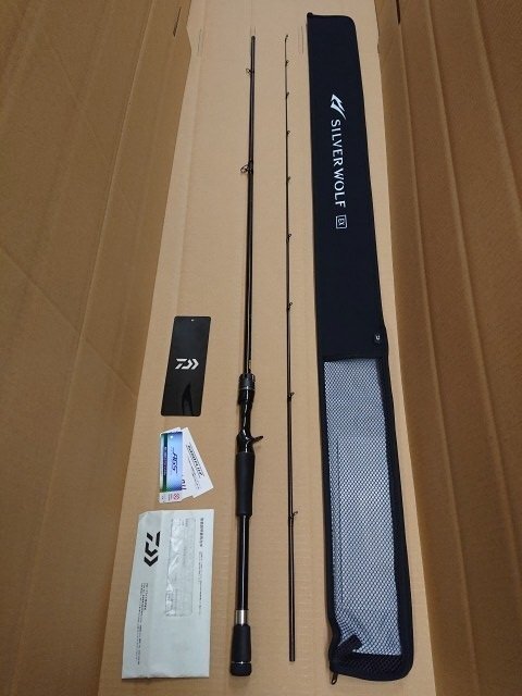 @【未使用品】 訳あり ダイワ シルバーウルフEX 75MLB ルアーロッド SILVER WOLF EX_画像1
