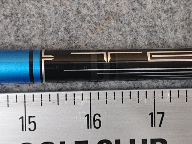 TENSEI PRO Blue 1K テンセイプロ ブルー 60 (S) キャロウェイ 3W用 FW用スリーブ付 (ELYTE/PARADYM Ai SMOKE/ROGUE ST MAX/EPIC SPEED)_画像3