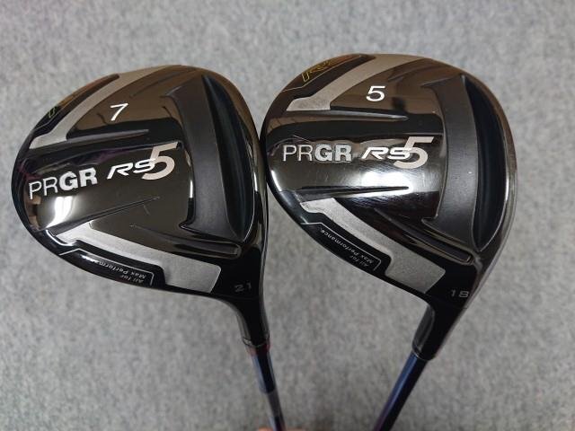 プロギア 2020 RS5 RS フェアウェイウッド 5W 18° & 7W 21° 2本セット Diamana ディアマナ TB 70 (S)_画像1