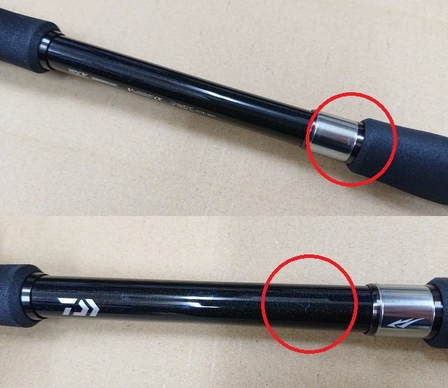 @【未使用品】 訳あり ダイワ シルバーウルフEX 75MLB ルアーロッド SILVER WOLF EX_画像10