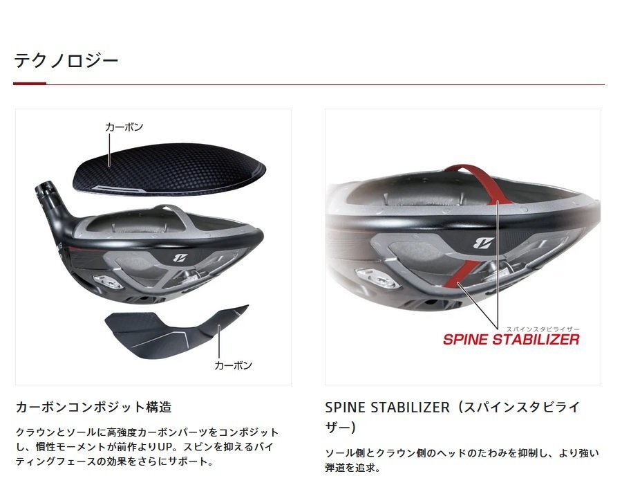 新品 ブリヂストン BX1LS ドライバー 9.0° 純正カーボン VENTUS BS6Ⅱ (S) 日本仕様 【2025年 BXシリーズ】 BX1 LS 9° ベンタス BS6II_画像3