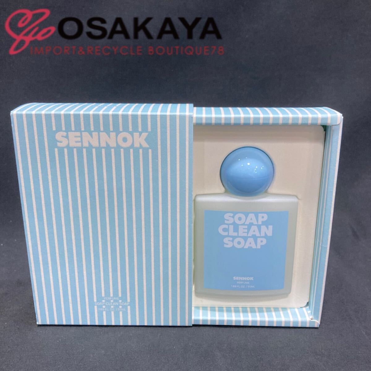 中古 SENNOK パフューム ソープクリーンソープ 50ml PERFUM SOAP CLEAN SOAP センノック フレグランス 香水【送料全国一律600円】_画像1