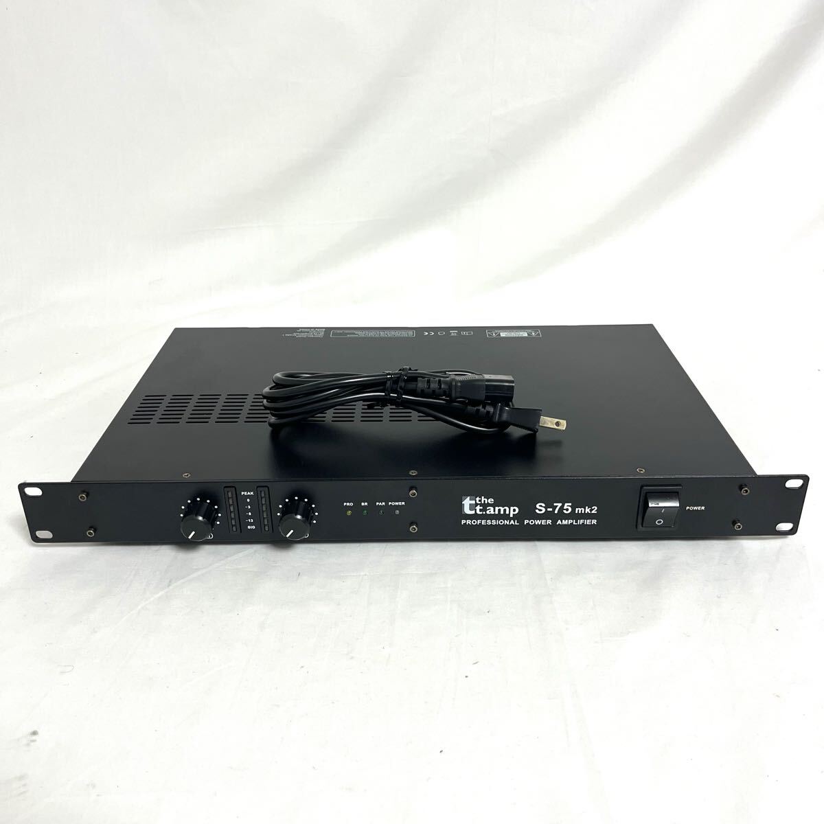【送料込み】Thomann S-75 mk2 パワーアンプ トーマン_画像1
