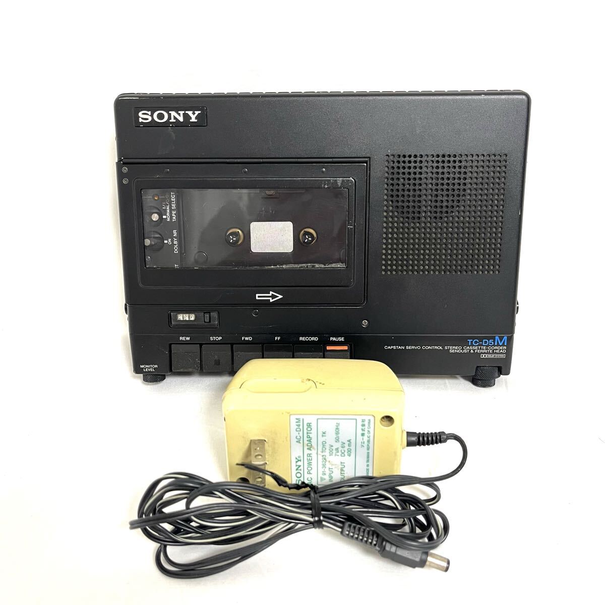 【送料込み】SONY TC-D5M デンスケ　ポータブルカセットレコーダー_画像1