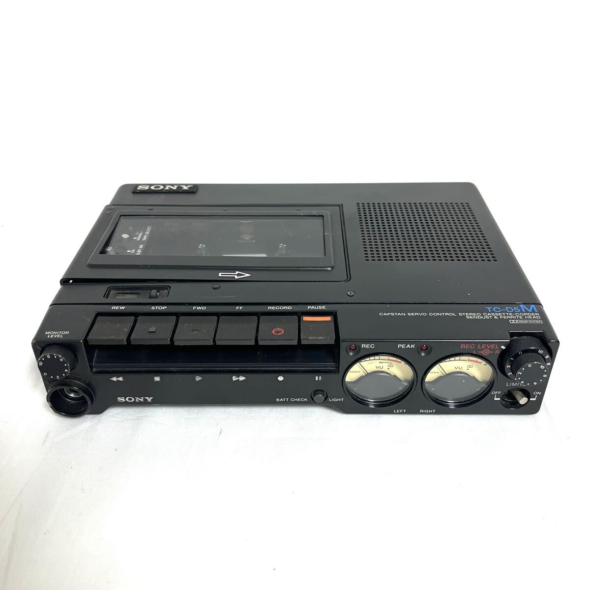 【送料込み】SONY TC-D5M デンスケ　ポータブルカセットレコーダー_画像2