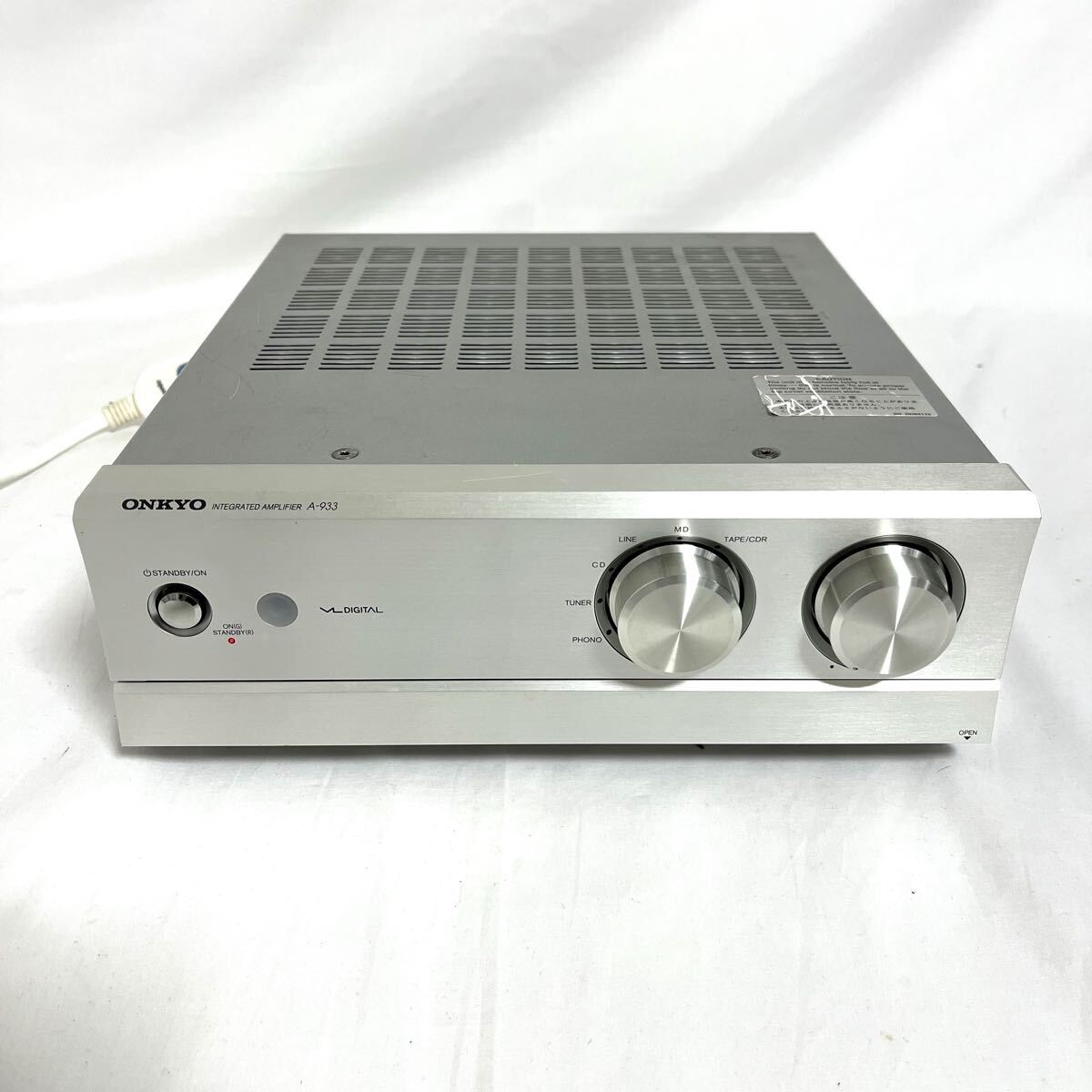 【送料込み】ONKYO A-933 プリメインアンプ オンキョー_画像2
