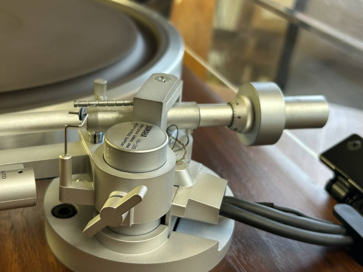 YAMAHA ヤマハ ターンテーブル レコードプレーヤー GT-2000L YA-39 / オーディオテクニカ AT150E カートリッジ_画像6