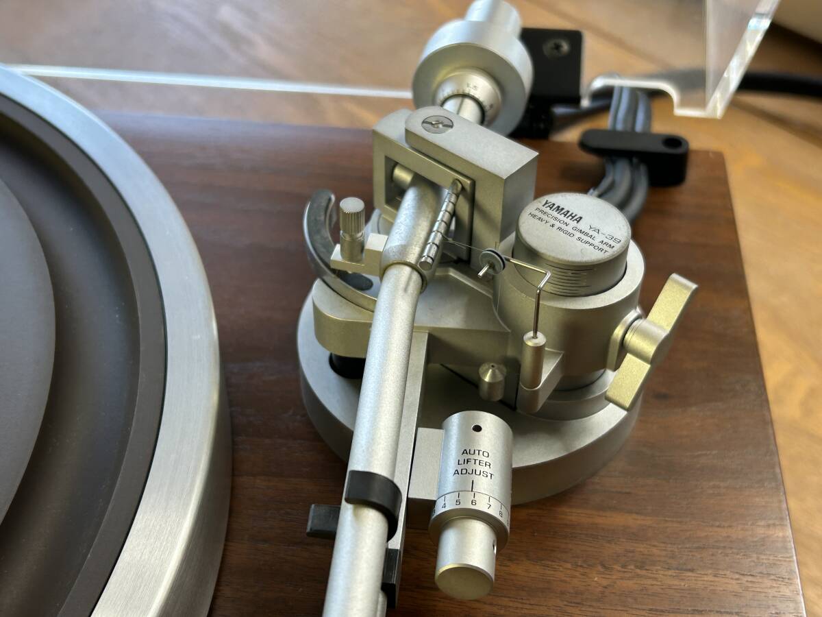 YAMAHA ヤマハ ターンテーブル レコードプレーヤー GT-2000L YA-39 / オーディオテクニカ AT150E カートリッジ_画像7