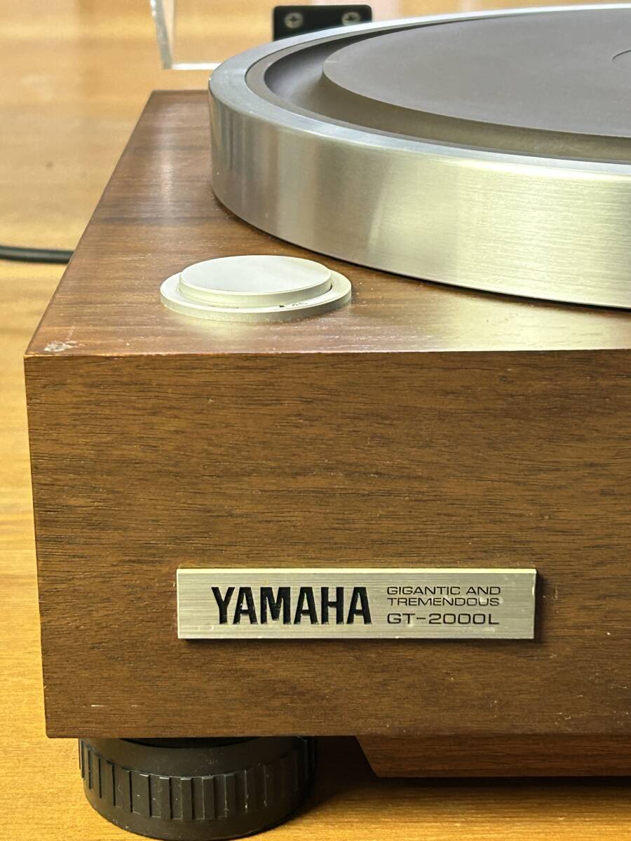 YAMAHA ヤマハ ターンテーブル レコードプレーヤー GT-2000L YA-39 / オーディオテクニカ AT150E カートリッジ_画像3