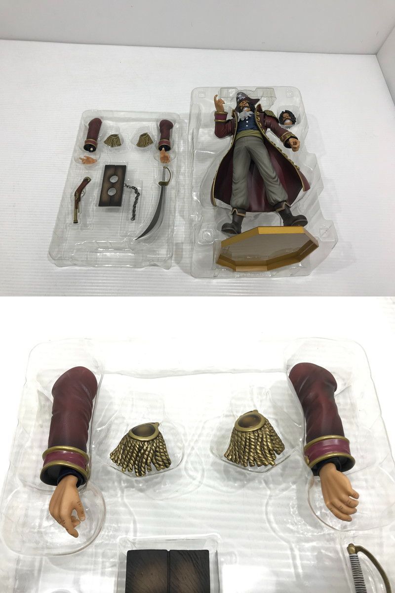 TAG【中古】★ゴール・D・ロジャー ワンピース エクセレントモデル P.O.P DX ★開封済み ★ブリスターゆがみあり〈047-250815-TI-10-TAG〉_画像3