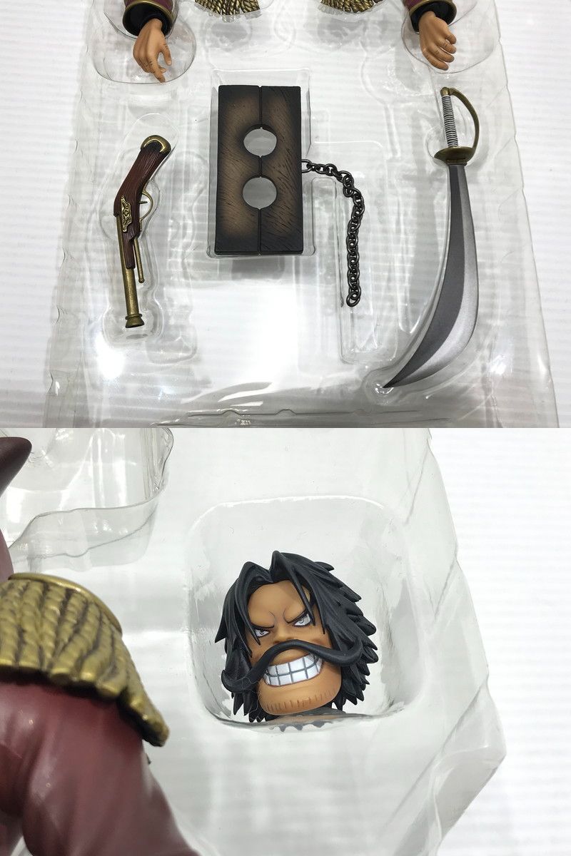 TAG【中古】★ゴール・D・ロジャー ワンピース エクセレントモデル P.O.P DX ★開封済み ★ブリスターゆがみあり〈047-250815-TI-10-TAG〉_画像4