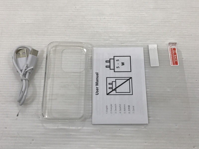 TAG[ б/у ]* Mini смартфон XS18Pro 16GB SIM свободный голубой суждение результат :- * рабочее состояние подтверждено (110-251110-TI-05-TAG)