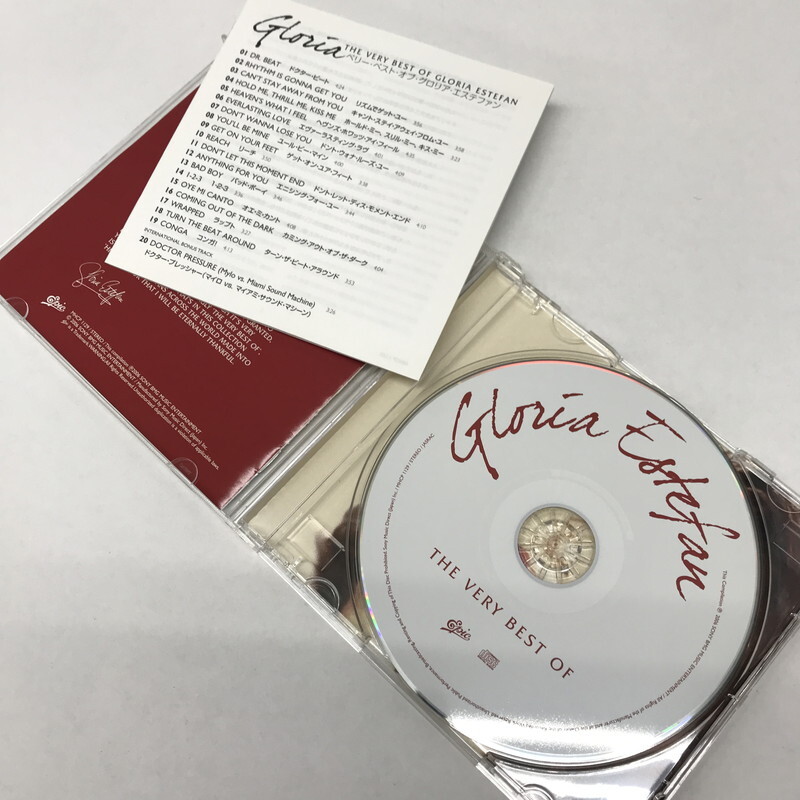 FUZ【中古】グロリア・エステファン / ベリー・ベスト・オブ・グロリア・エステファン/CD〈014-251104-KY-57-FUZ〉_画像3
