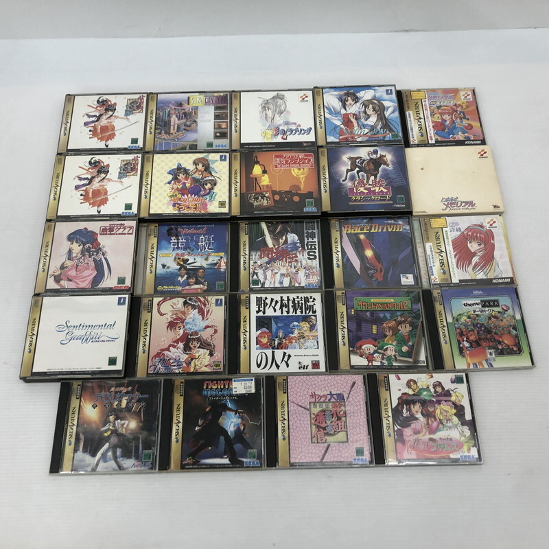 TEI【現状渡し品】セガサターン ソフト(サクラ大戦、シムシティ、ときメモなど)まとめセット 動作未確認〈023-251110-KS-06-TEI〉_画像1