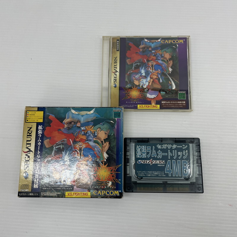 TEI【現状渡し品】SEGA セガサターン ソフト まとめ ヴァンパイアセイヴァー ダイナマイト刑事 こち亀 など〈023-251124-TS-11-TEI〉_画像2